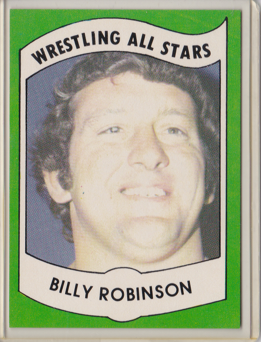 1982 Wrestling All Stars Series A Trading Card Of Billy Robinson · Tomorrows Gems 3584